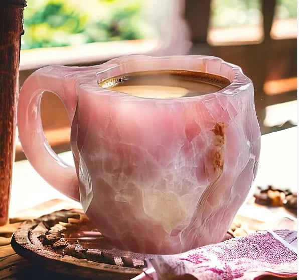 Mug en Cristal de Minéraux - La Magie dans une Tasse