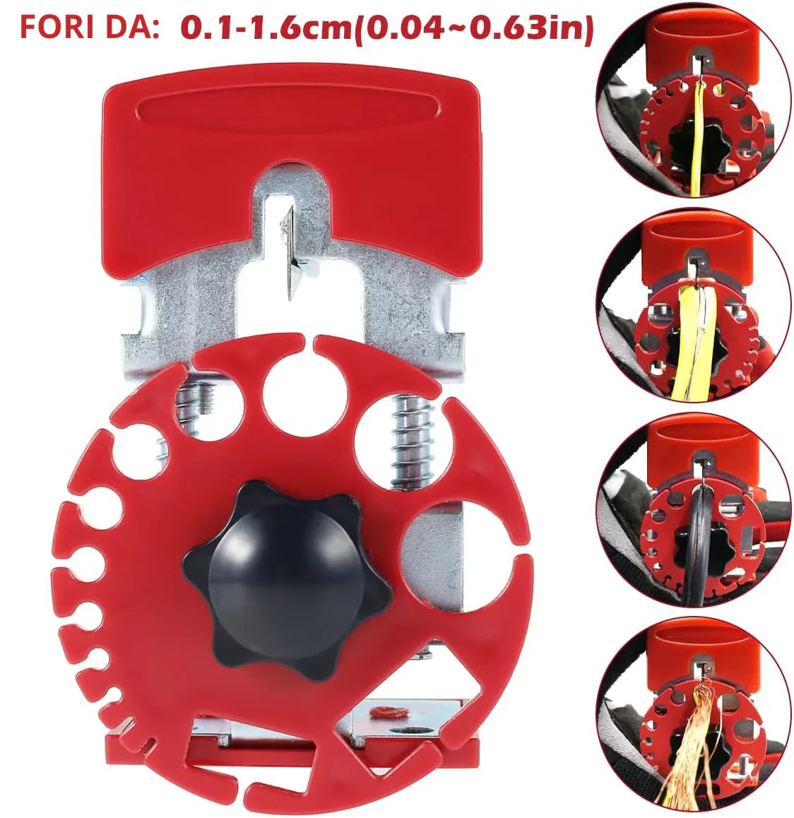 WIRETECH - Verstelbare kabel pelmachine