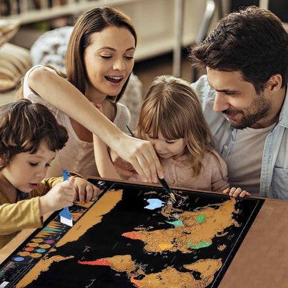 WanderMap - Ontdek en documenteer je reizen met een interactieve wereldkaart