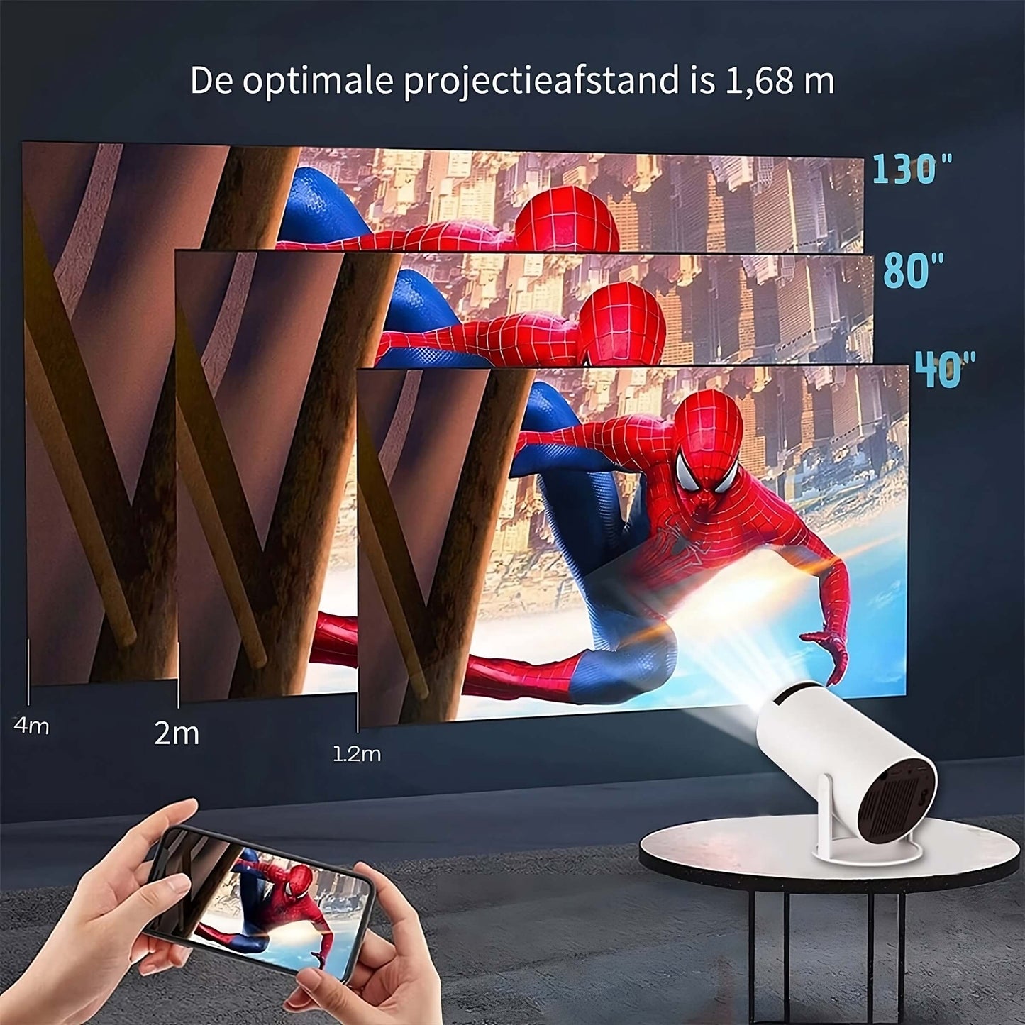 Zanedo™ - 4K projector