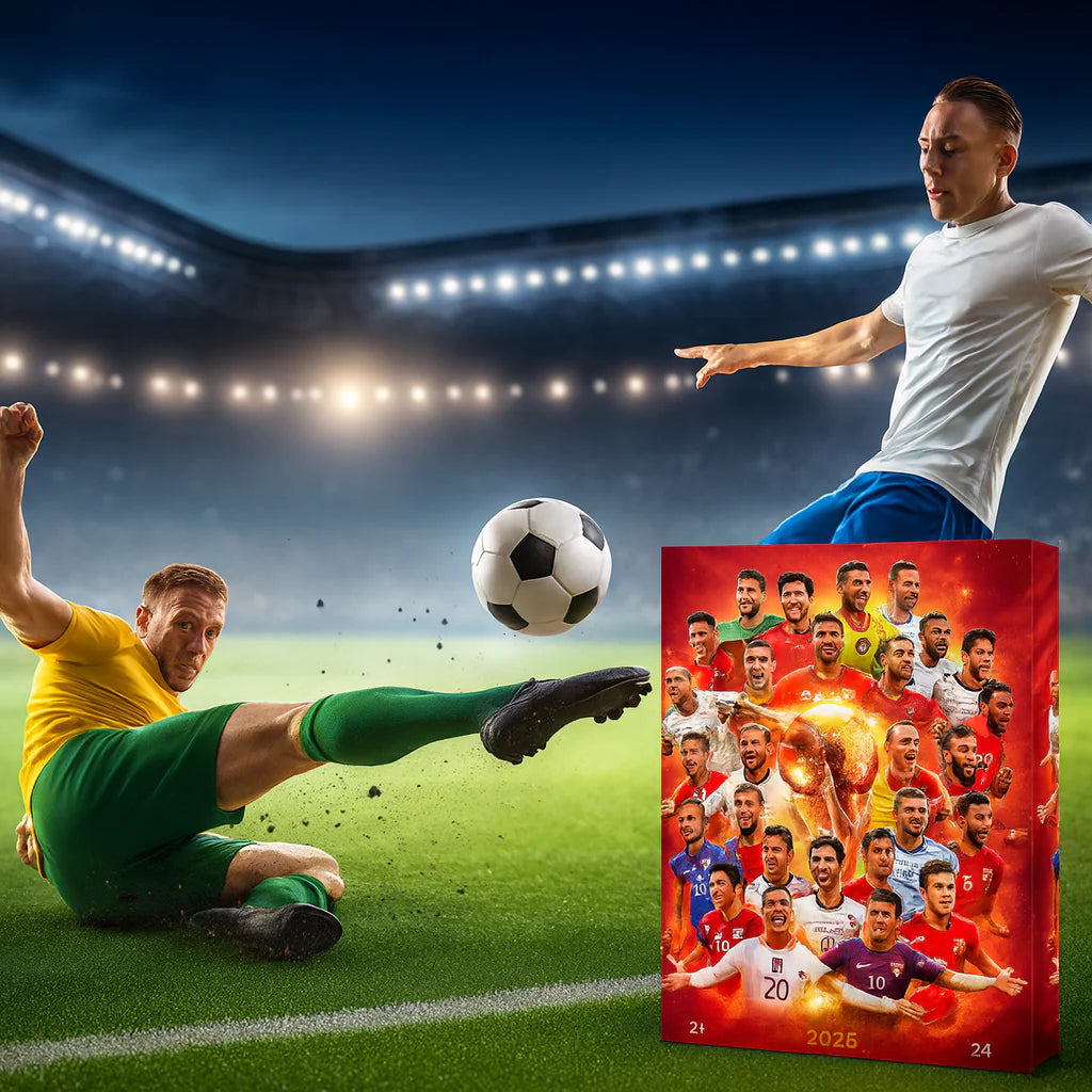 Adventskalender 2025 – Der beste Fußball-Countdown bis Weihnachten!