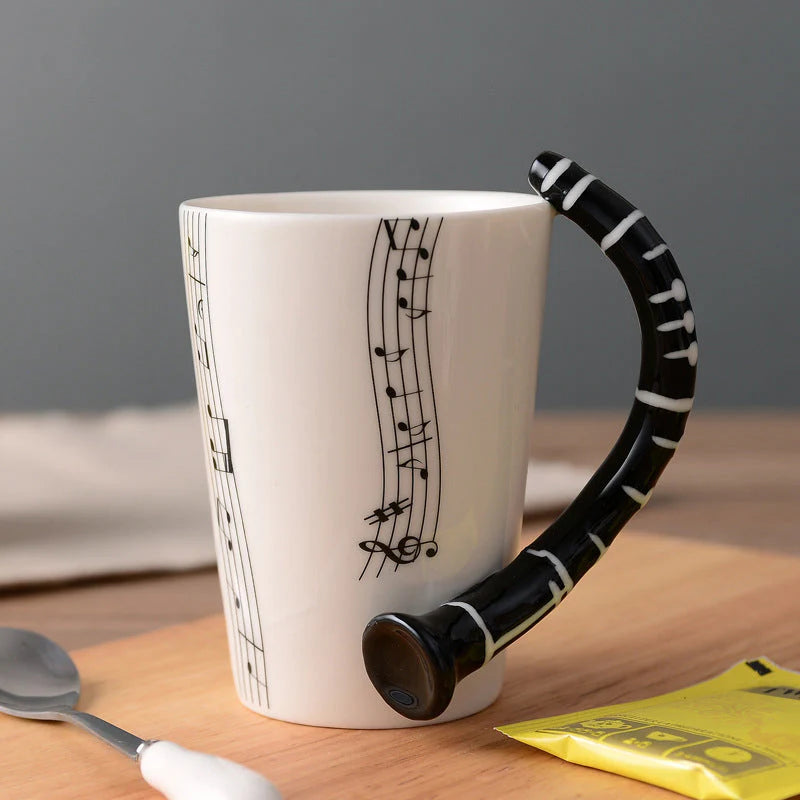 Musikaliska Keramikmuggar – Ett harmoniskt upplevelse för alla musikälskare! 🎶