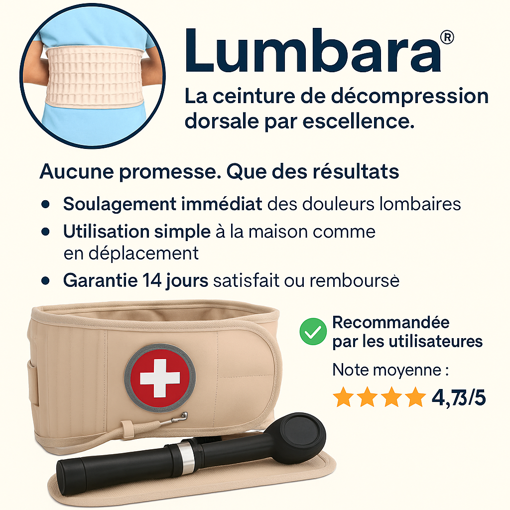 Lumbara® – Un soulagement bienfaisant pour votre dos