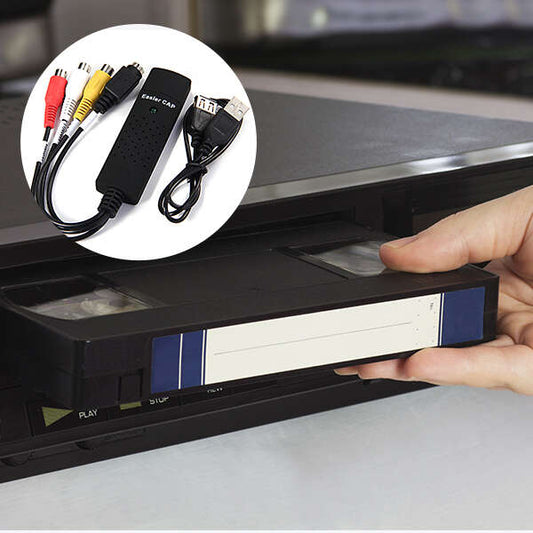 Överför inspelningar från gamla band och enheter till din mobiltelefon eller dator