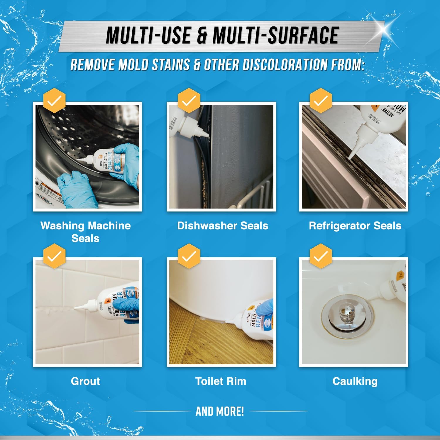 Mold Stain Remover Gel Cleaner