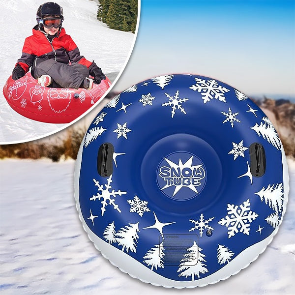 Uppblåsbar Snowrider Pulkatub med Handtag