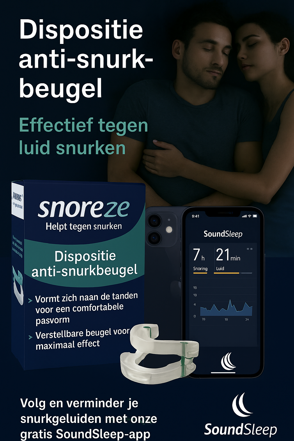 SnoreLogic™ – De slimme oplossing tegen snurken