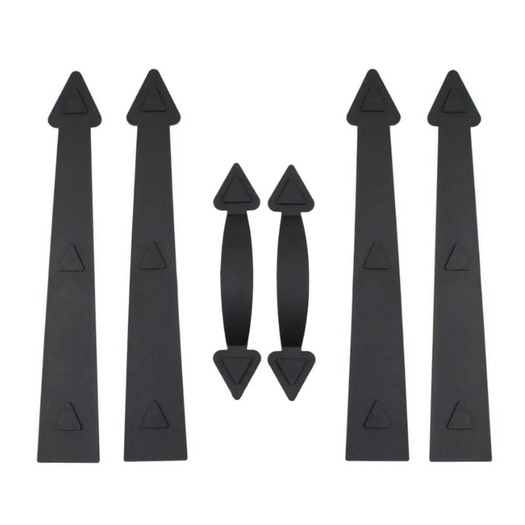 Premium dekorativ magnetisk garagedörrbeslagssats