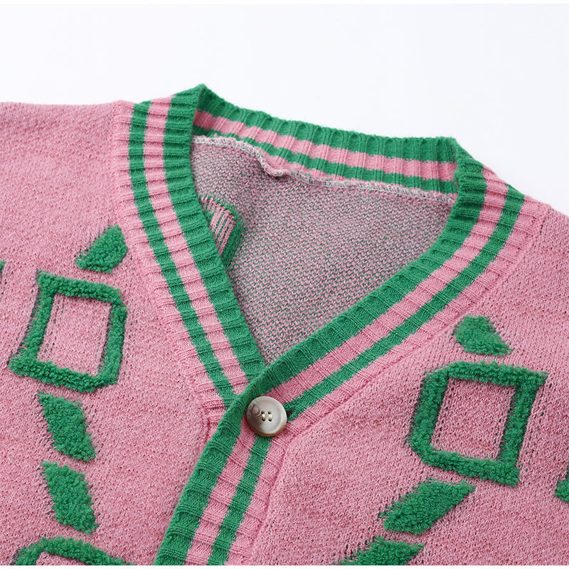 Knitted Loose Sweater Cardigan