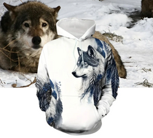 Wolf Missie Red Wolf Hoodie