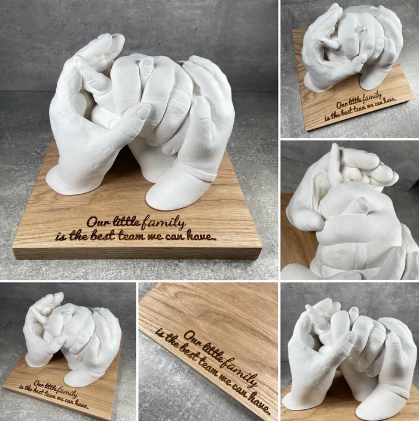 Kit de Moulage 3D Empreinte de Bébé
