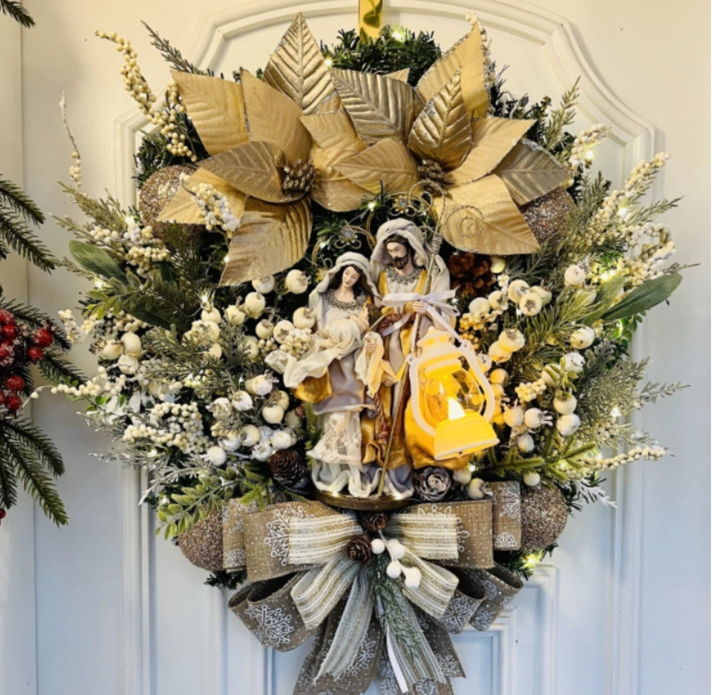 Holy Family Wreath Decorations