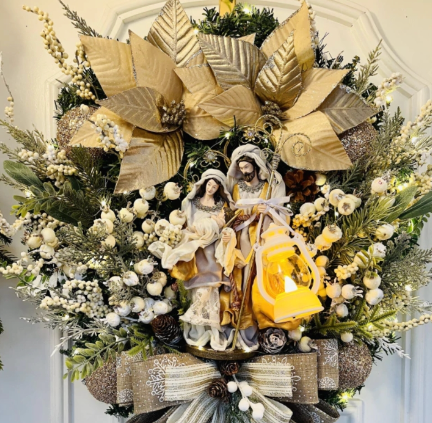 Holy Family Wreath Decorations