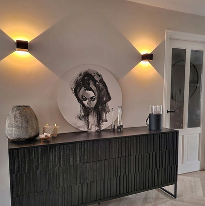 Batteridriven vägglampa - Trådlös lampa med rörelsesensor