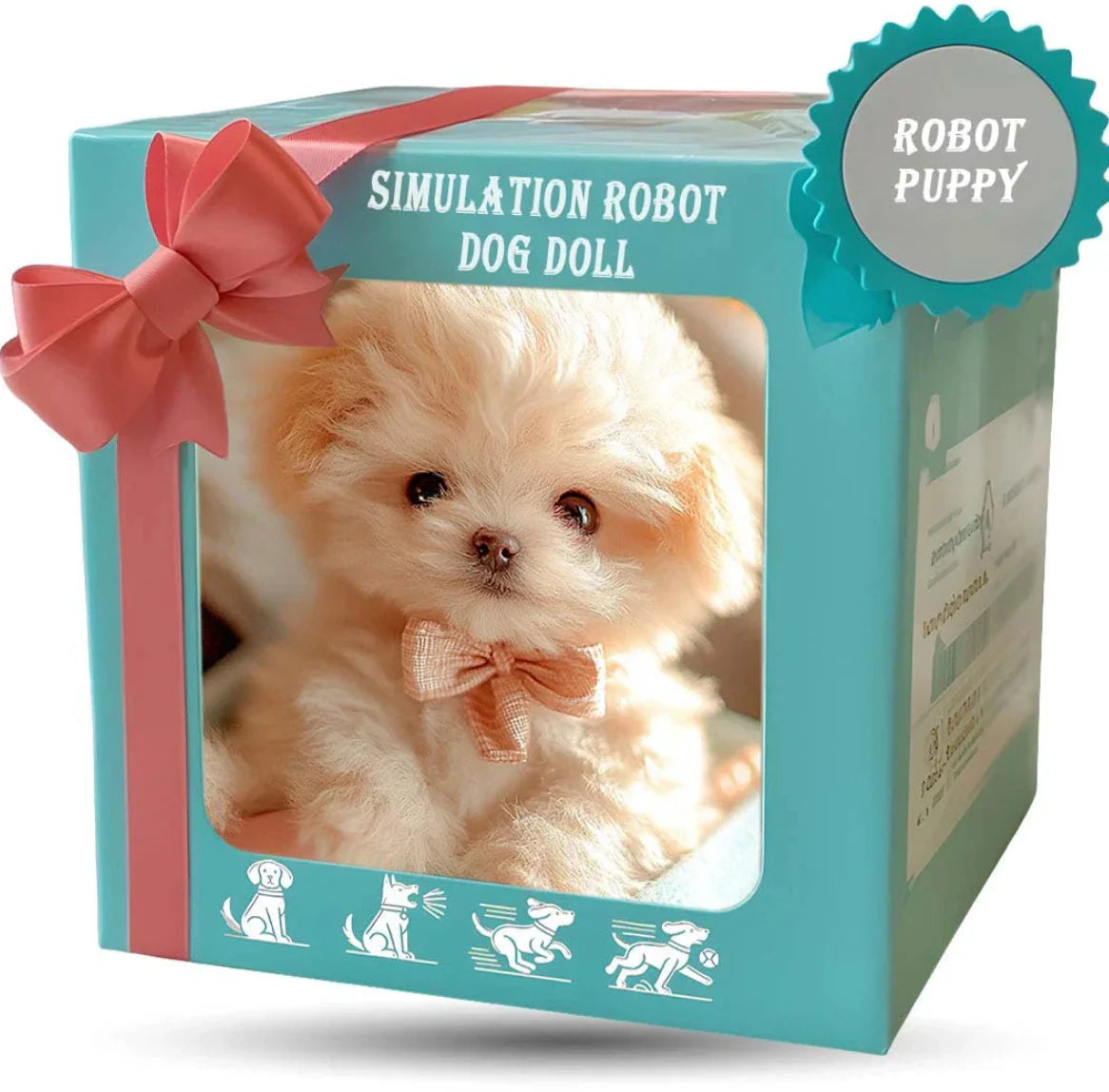 Nico le Chiot Robot en Peluche