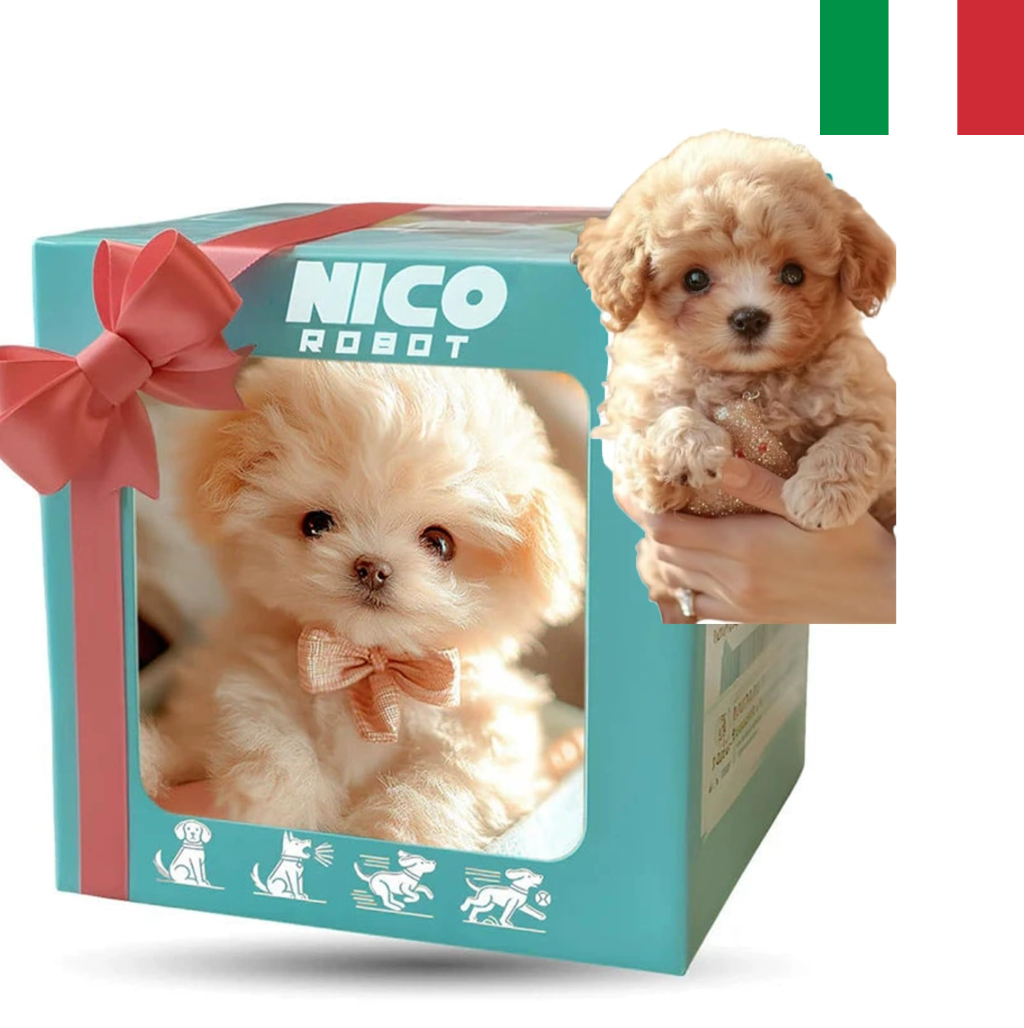 Nico le Chiot Robot en Peluche