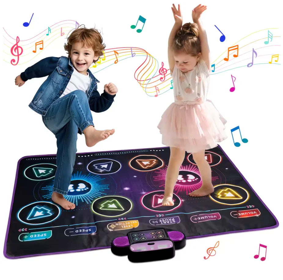 Elektronische Dansmat voor Kinderen – Met Bluetooth & 9 Niveaus Plezier! 🎶