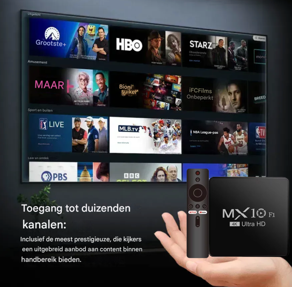 Revolutionair Apparaat: Serie A, Champions League, Films & Meer – Met Nederlandse Ondertiteling!