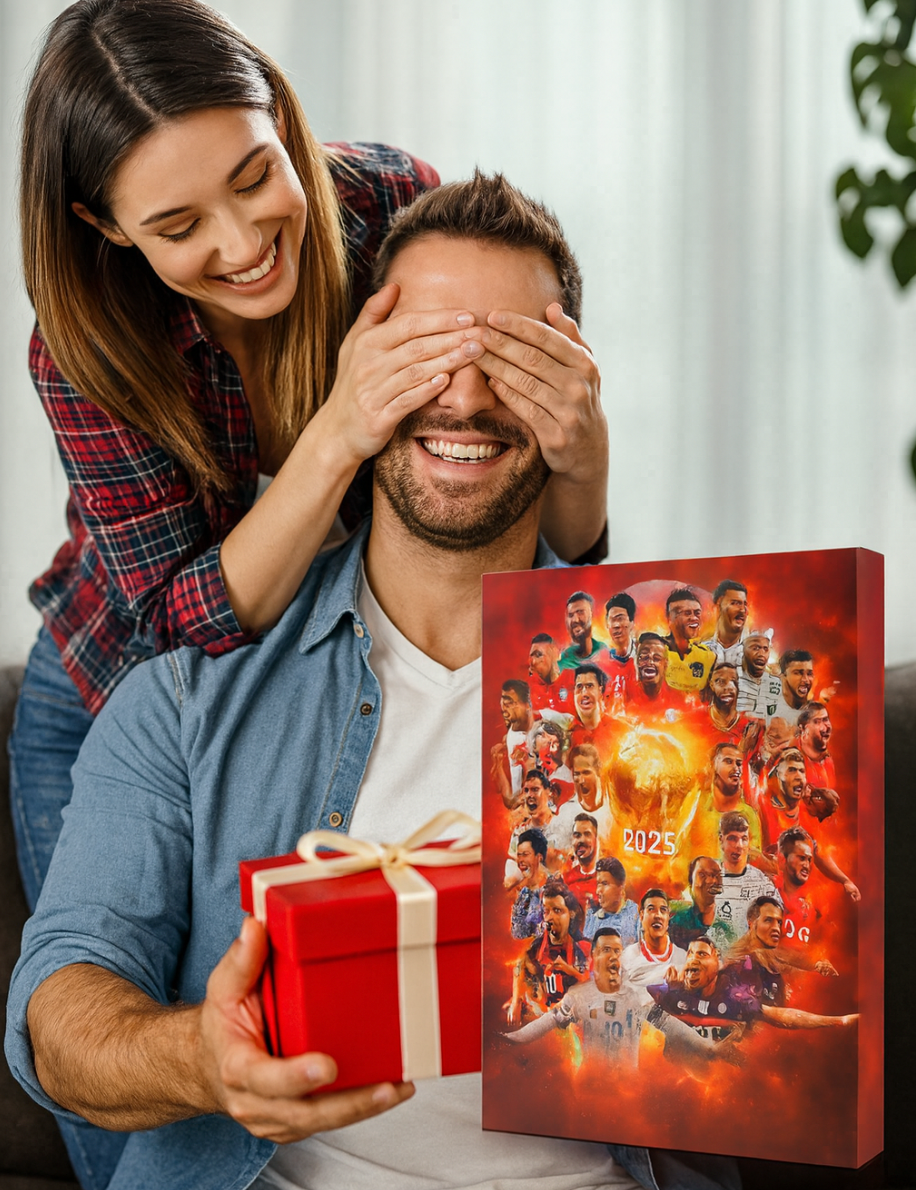 Adventskalender 2025 – Der beste Fußball-Countdown bis Weihnachten!