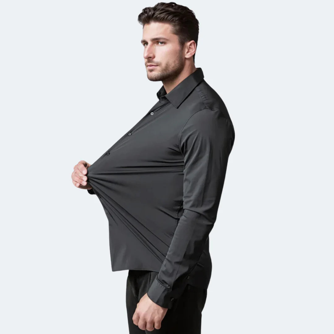 Onkreukbare Overhemd met Slim-Fit Pasvorm