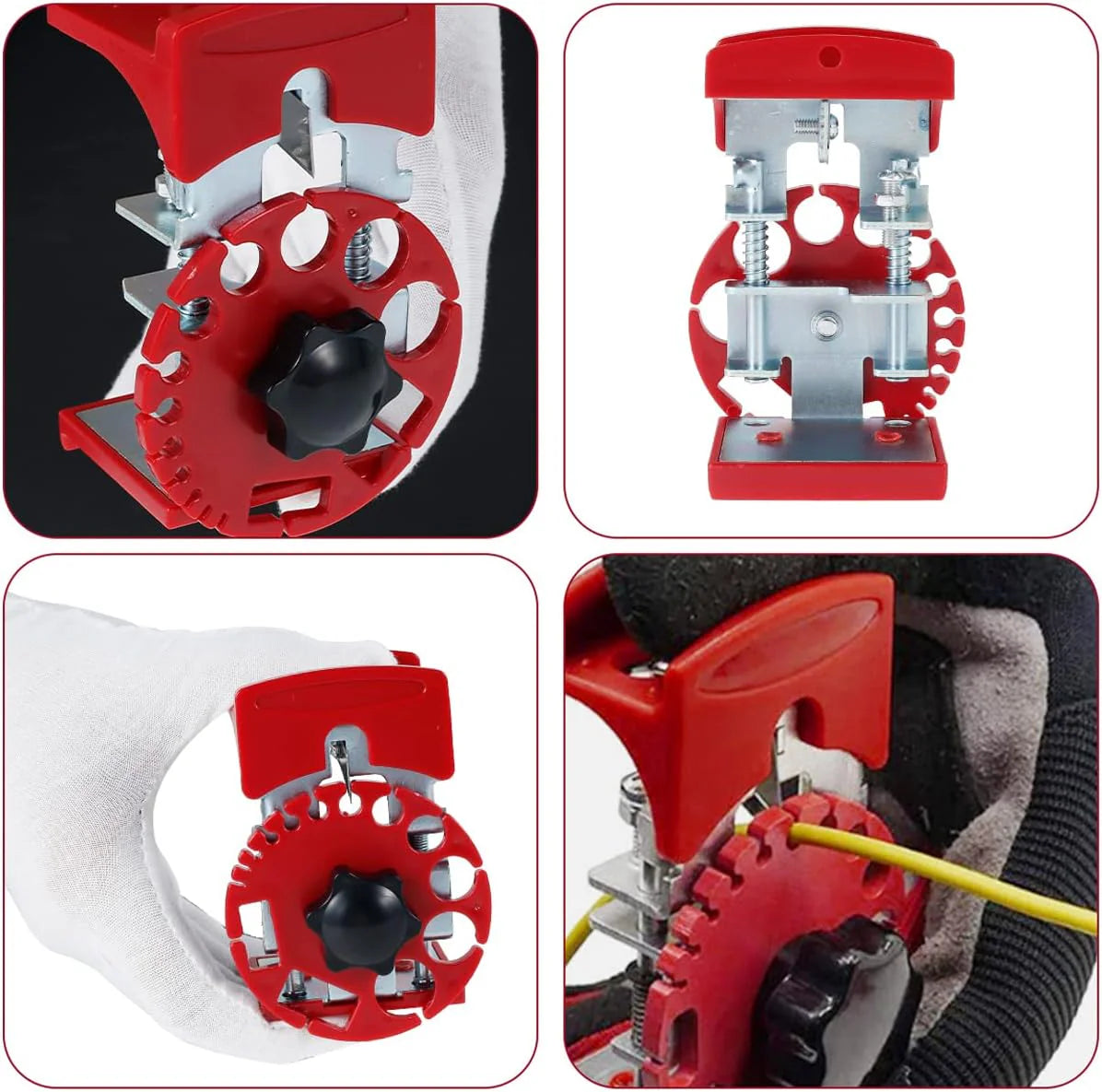 WIRETECH - Verstelbare kabel pelmachine