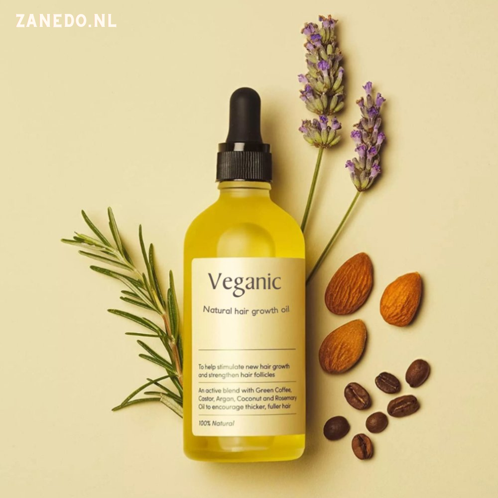Natuurlijke Haargroei Olie - Veganic Zanedo
