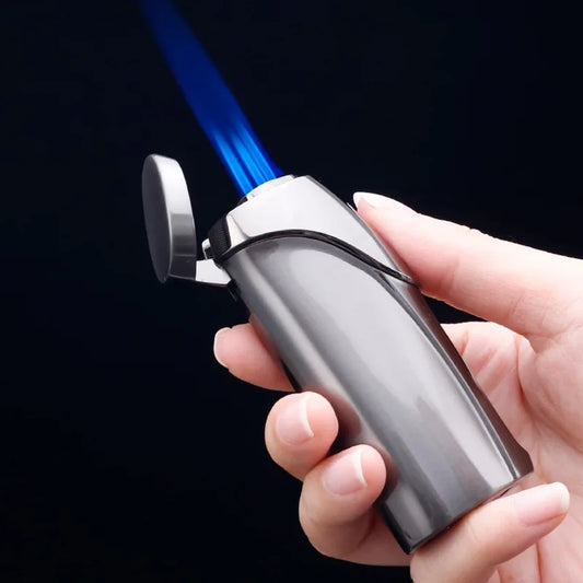 One Button Ignition Torch Lighter