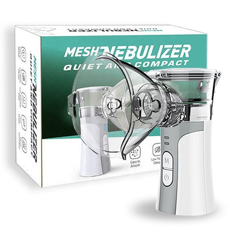 HALIPAX Portable Dual Power Ultrasonic Mesh Nebulizer
