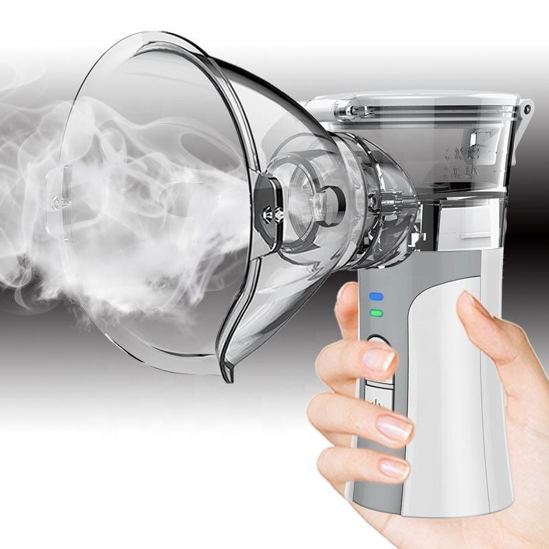 HALIPAX Portable Dual Power Ultrasonic Mesh Nebulizer