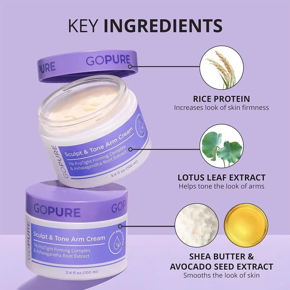 Purple Arm Sculpt Cream
