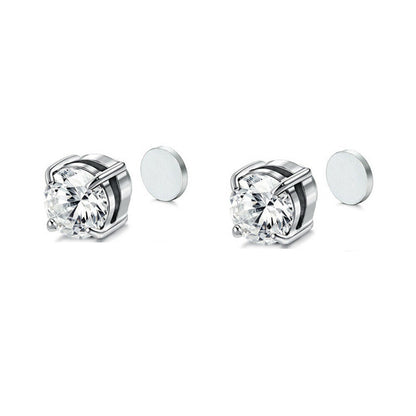BONI™ Zirkonia Stud magnetische , geen piercing nodig