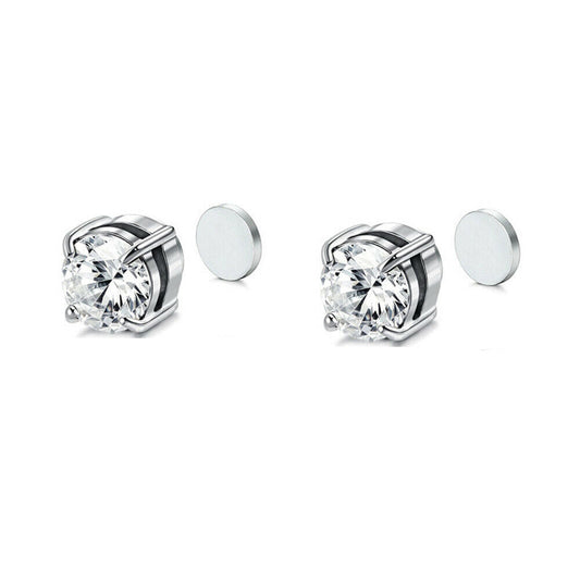 BONI™ Zirkonia Stud magnetische , geen piercing nodig