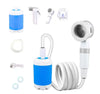 Pompa d'Acqua Portatile: Kit con Tubo e Ugelli