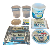 Una dedica d'amore alla mamma – Kit per calchi corporei SAM