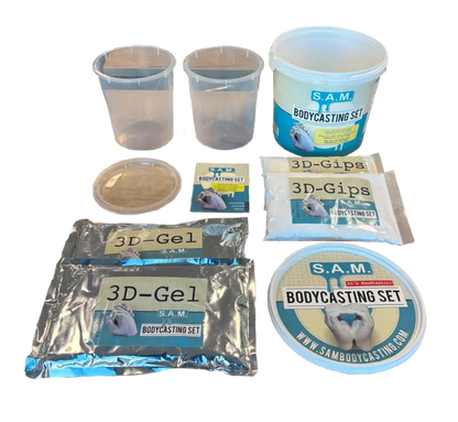 Una dedica d'amore alla mamma – Kit per calchi corporei SAM