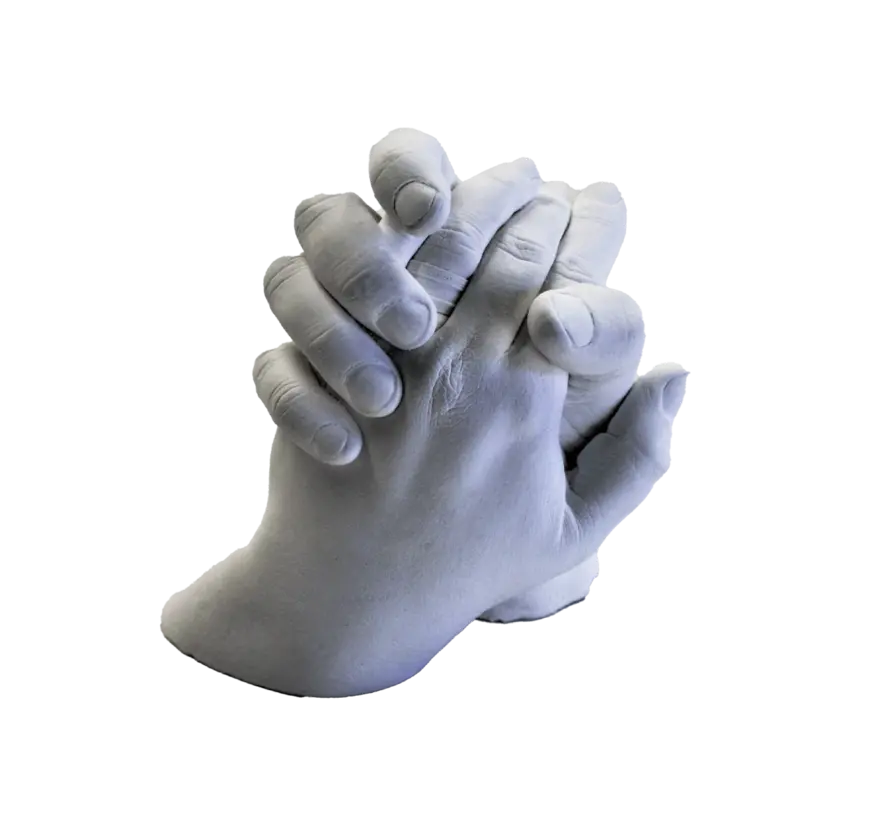 Una dedica d'amore alla mamma – Kit per calchi corporei SAM