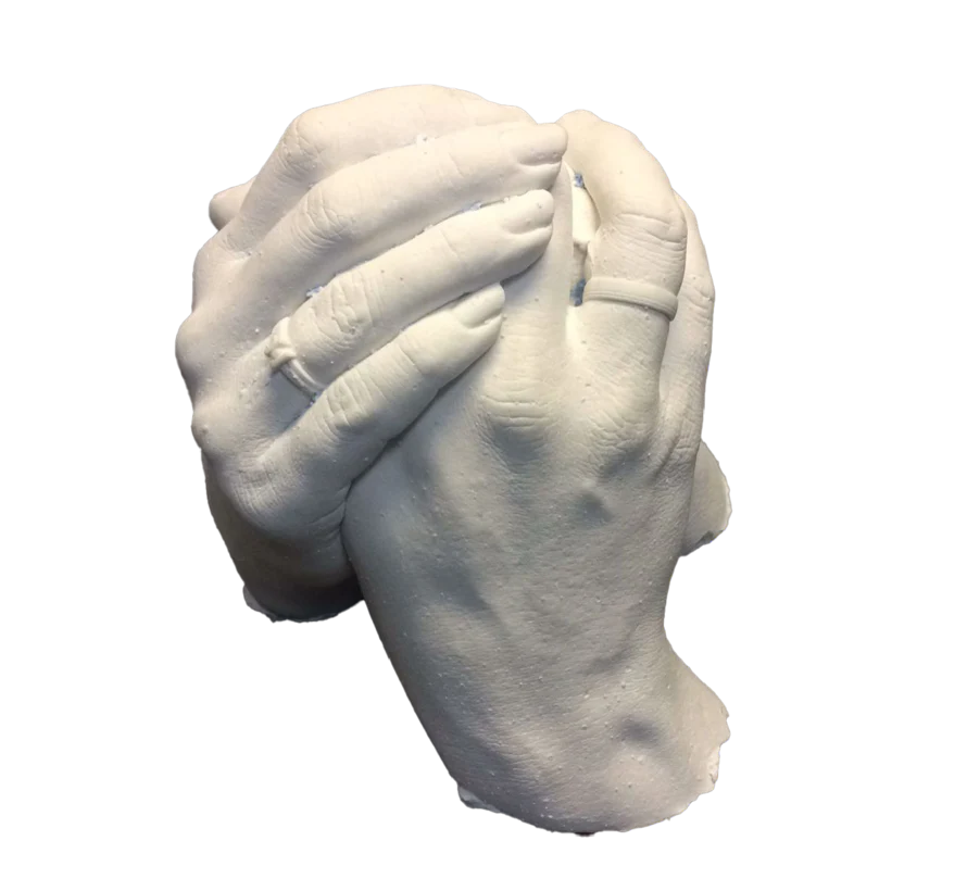 Una dedica d'amore alla mamma – Kit per calchi corporei SAM