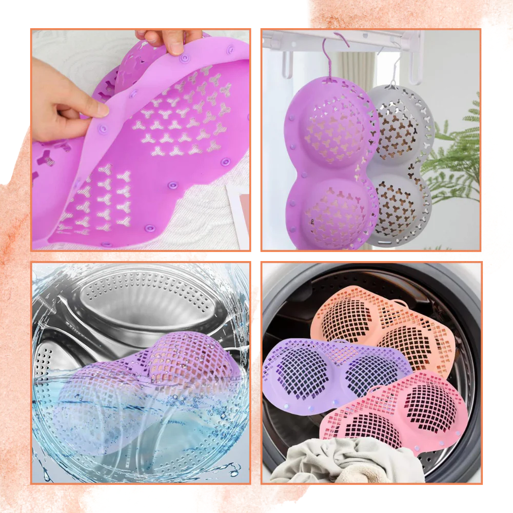 Tvättpåse för BH med Säker Förslutning – Skydda dina ömtåliga plagg under tvätten!