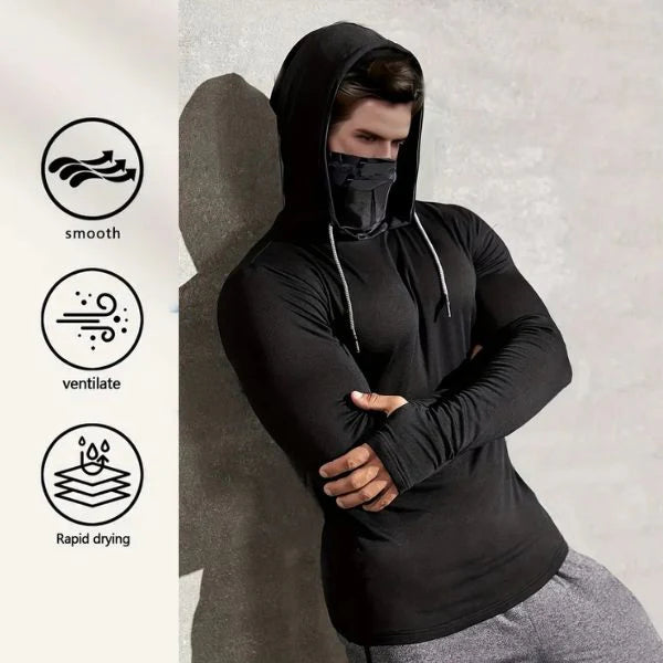 SPORTFIT™ - Lange Mouw Hoodie met Capuchon